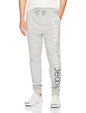 Calvin Klein Rebel Sport Logo Jogger Pant Light Grey Heather Small