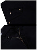 CASUAL LOOSE STRAIGHT DENIM SHORTS COMFY LIGHTWEIGHT ATHLETIC SHORT JEANS BLACK 38