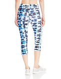 Active Crop Pant Print Blurred Lines Medium