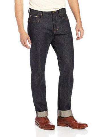 Barracuda Straight Leg Jean Indigo Selvedge Jean In Raw Raw 30
