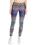 Active Long Pant Print Black Contrast East Indies Large