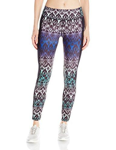 Active Long Pant Print Black Contrast East Indies Large