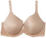 Full Coverage Lace TriMMed TShirt Bra Nude 42DD