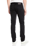 Jeans Slim Straight Stretch Sateen Pant Black 34Wx32L