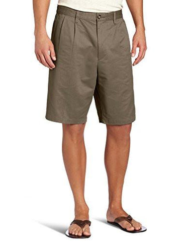 Perfect Short D3 Classicfit Pleated Short 36W British Khaki