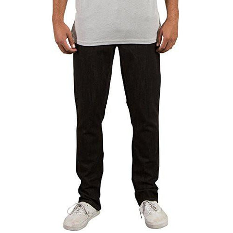 Vorta Slim Fit Stretch Denim Jean Black Rinser 36X32