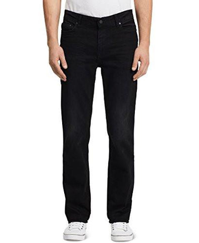 Straight Leg Jean In Worn Black Worn In Black 34X30