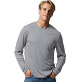 HANES COOL DRIPERFORMANCE LONGSLEEVE TSHIRTGRAPHITELARGE