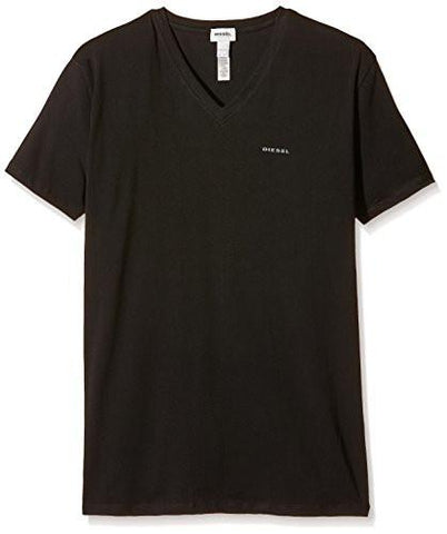 DIESEL MEN ESSENTIALS 2PACK MICHAEL VNECK TSHIRT BLACK LARGE