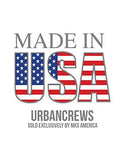 URBANCREWS Hipster Hip Hop Camo Pattern Raglan Baseball Shirt WHITE M