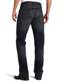 Nautica Relaxed Cross Hatch Jean Rigger Blue 38Wx30L