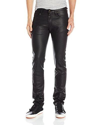 Naked & Famous Denim Superskinnyguy Waxed Stretch Black 33