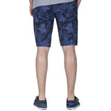 Lrg Woodgrain True Straight Shorts Navy Wood Camo 30