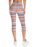 Active Crop Pant Print Tribal Hints Medium