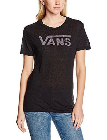 VANS Authentic Water V Short Sleeve TShirt Medium Black