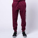 Big R Script Sweatpants Burgundy S Bottoms Sweatpants Burgundy