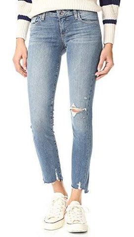 Skyline Ankle Peg With Uneven Hem Pryor Destructed 30
