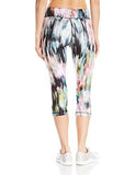 Active Crop Pant Print Floral Washout Small