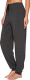 Ankle Jogger Pants Charcoal Heather Pajama Bottoms