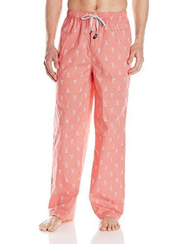 Classic Woven Lounge Pant Red Dot Bunny Small