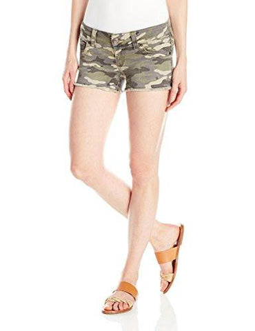 Keira Low Rise Cut Off Short Vintage Camo 27