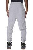 Akademiks Bigtall Flatland French Terry Jogger Sweatpants Heather Grey XXLarge