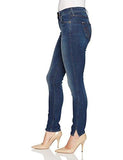 Jennie Mid Rise Curvy Skinny Jean Twisted Seam Cobalt Rush 31