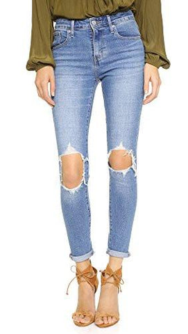 721 High Rise Distressed Skinny Rugged Indigo 27