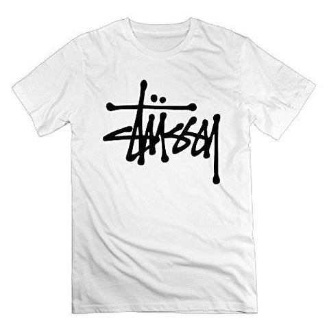STUSSY LOGO CLASSIC COOL CLASSIC SHORT SLEEVE TSHIRT COTTON