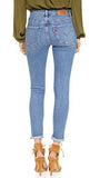 721 High Rise Distressed Skinny Rugged Indigo 27