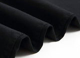 Black Skinny Slim Fit Stretch Straight Leg Fashion Pants