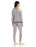 Mixed Terry Sweatshirt And Slim Pant Dark HeatherDark Heather Small