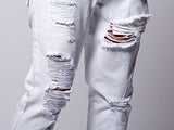 Teddy Tapered White 31 Bottoms Denim White
