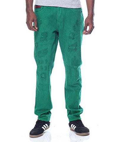 Mary Todd Denim Pants 30 Green