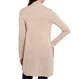 Company Open Front Duster Cardigan Sweater XXLarge Oatmeal Heather