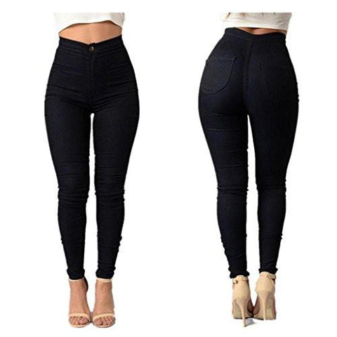 Casual Beautyvan Fashion Fashion Denim Casual Pants Multiple Colors Available M Black