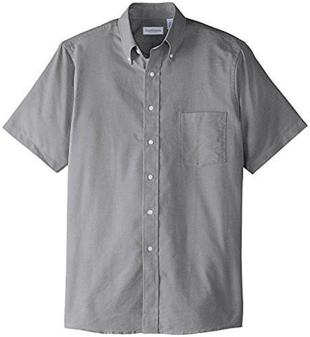 Short Sleeve Oxford Dress Shirt Greystone XXLarge