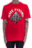 BLACK PYRAMID DRIP LOGO TSHIRT 3XL RED