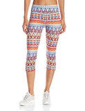 Active Crop Pant Print Tribal Hints Medium