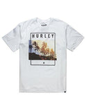 HURLEY Island Photo TShirt White Large