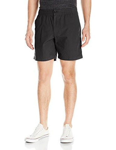 Straight Fit Weekend Cruiser Short Black Large