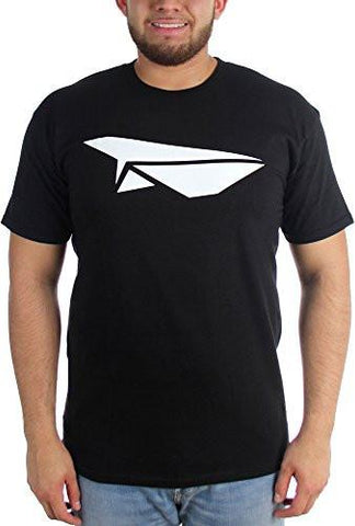 BENNY GOLD CLASSIC PAPER PLANE TSHIRT SIZE: MEDIUM COLOR: BLACK