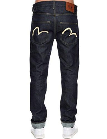 Stretch Skinny Fit Ecru Seagull Selvedge Raw Denim