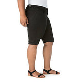 Plus Size Modern Skinny Shorts Noir 18