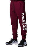Anglian Sweatpants Burgundy M Bottoms Sweatpants Burgundy