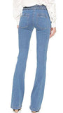 Biscayned Braided Flare Retro Blue Size 4