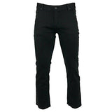 Slim Fit Twill Denim Pants 30X30 Black