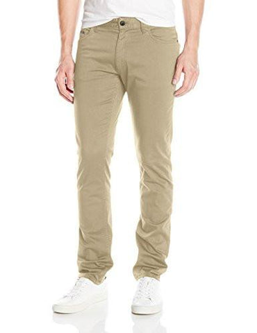 Jeans Slim Straight Stretch Sateen Pant Quinoa 36Wx30L