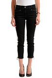 Grey Cropped Slim Fit Us 5 It 41;