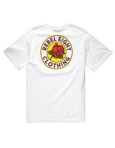 REBEL8 DRESSED TO KILL TSHIRT WHITE SMALL